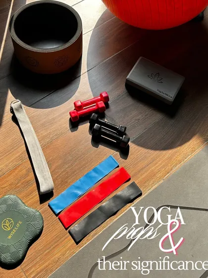 An overview of some of our favorite yoga props and their significance. We use dumbbells, resistance bands, knee pads, and yoga wheels to enhance every practice.