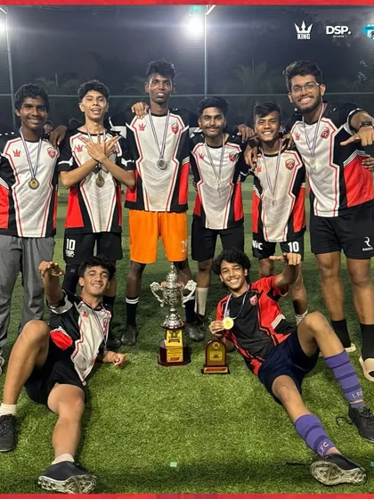 Our Under 19 boys celebrating their runners up finish at the Kalwa Tournament. The Viking spirit is unbreakable.