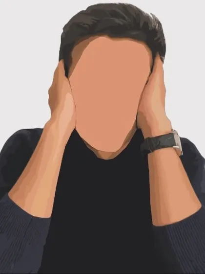 Sometimes, a minimalist style says more. This is a faceless vector portrait I made, which focuses on the form and feeling rather than the details of the face. It's a different option I offer for custom portraits if you want something more abstract.