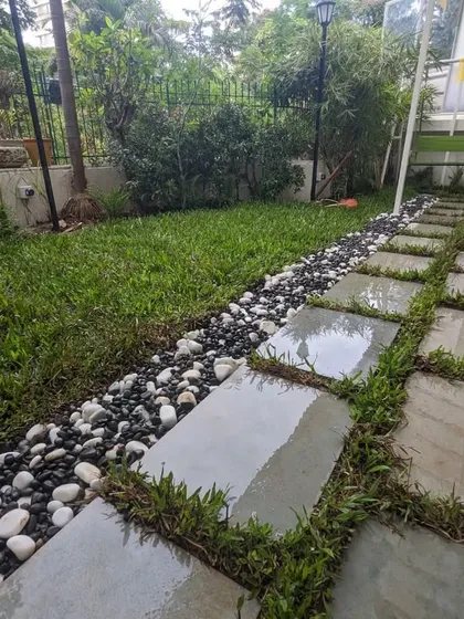 This wide shot captures the complete transformation of the 350 sqft residential space.
