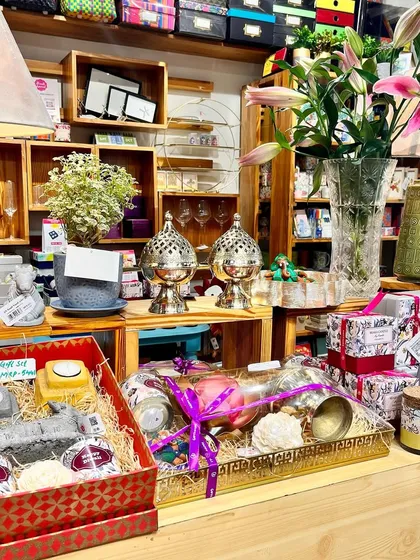 Our store is filled with festive gifts for Diwali, including curated hampers, candles, and decor. We love the energy of this season.