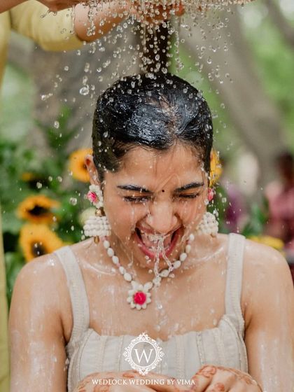 Wedlock Weddings - Full-Service Wedding Planning & Design Vibrant Haldi & Mehendi Ceremonies photo 51