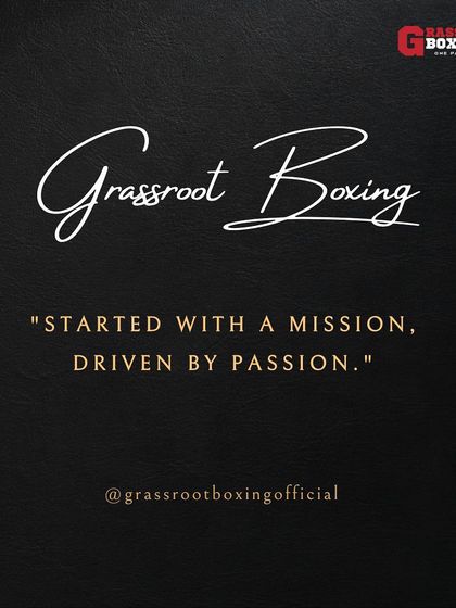 Grassroot Boxing - Fighter Management & Career Development The Grind: Before the Bell Rings photo 122