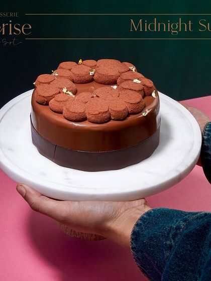 Chocolate and caramel lovers, get ready to be obsessed. My Midnight Sun entremet is a decadent treat that is simply irresistible.