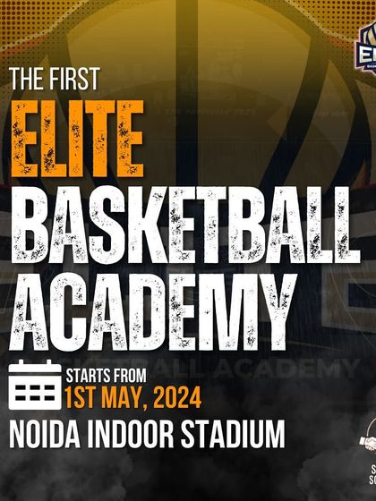 An official announcement for the first Elite Basketball Academy launching at our stadium. This partnership solidifies our role as a central hub for basketball development in India.