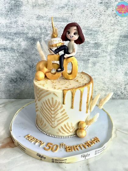 The Bakistry - Custom & Designer Cakes Elegant Cakes for Milestone Moments photo 68