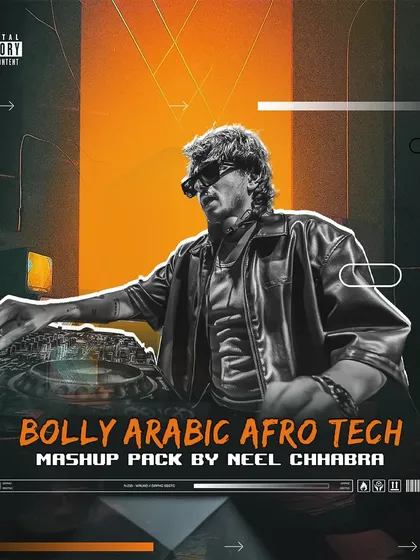 The official artwork for my "Bolly Arabic Afro Tech Mashup Pack". As a producer, I'm always creating exclusive tracks for my sets, blending different sounds to make something completely new.