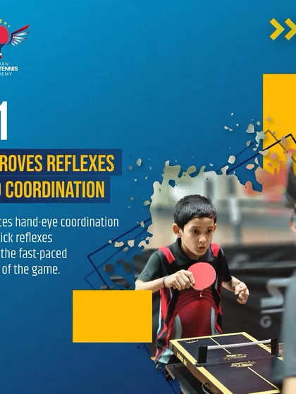 One of the key benefits of table tennis is improved reflexes and coordination. The fast-paced nature of the game enhances hand-eye coordination like few other sports.