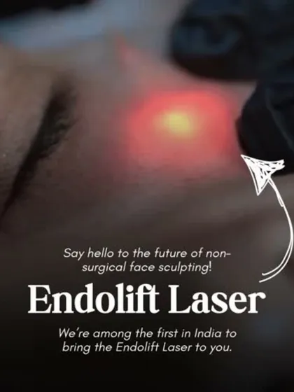 Say hello to the future of non-surgical face sculpting. I am proud to be among the first in India to bring the Endolift Laser to my patients, offering revolutionary results for lifting and contouring.
