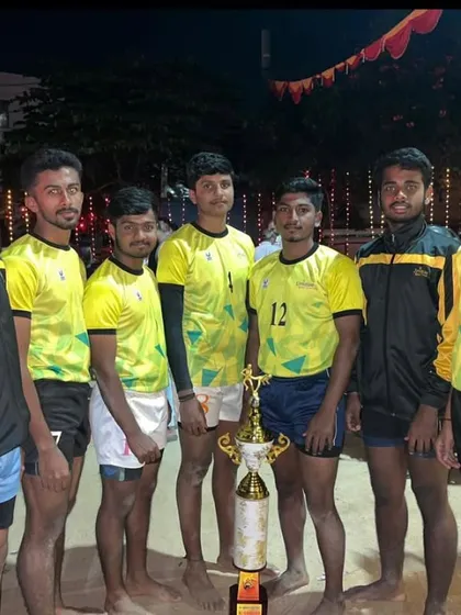 A proud moment for our Kabaddi team, securing the 2nd runner-up position at the K Groups tournament in Puttenahalli. This is a testament to their dedication on the dirt court.