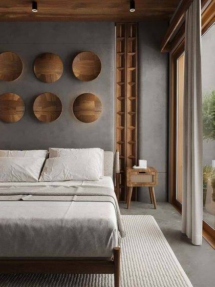 Akashraj V R - Residential Interior Design Serene Bedroom Retreats photo 14