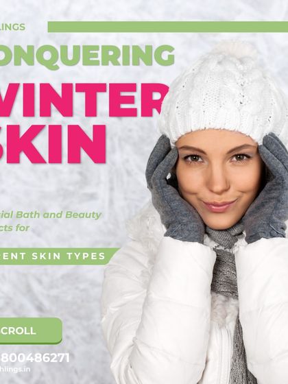 An introduction to our guide on conquering winter skin, with essential products for different skin types.