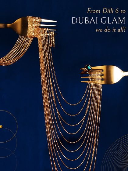 From Dilli 6 to Dubai glam, we do it all. This conceptual image represents our ability to stretch our culinary imagination, weaving together diverse influences into a single, glamorous experience.