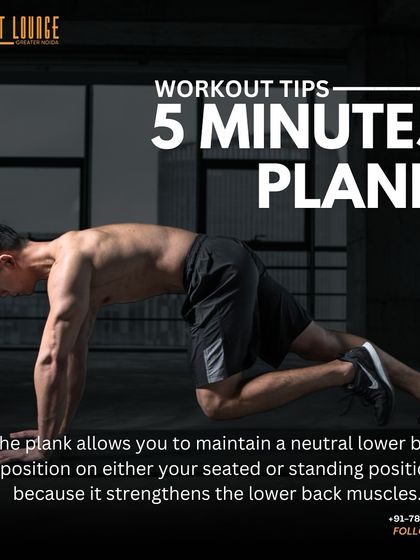 The plank is a fantastic exercise for strengthening your lower back and core, which helps maintain a neutral spine in other movements.