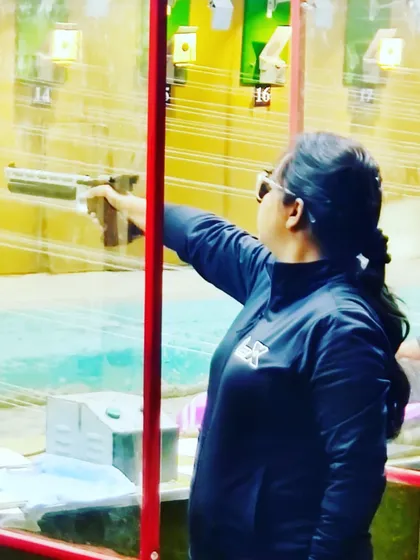 Congratulations to Lekha for her brilliant score of 360/400 in the Uttarakhand State Shooting Championship. Her performance has secured her qualification for the Pre-National shooting championship.
