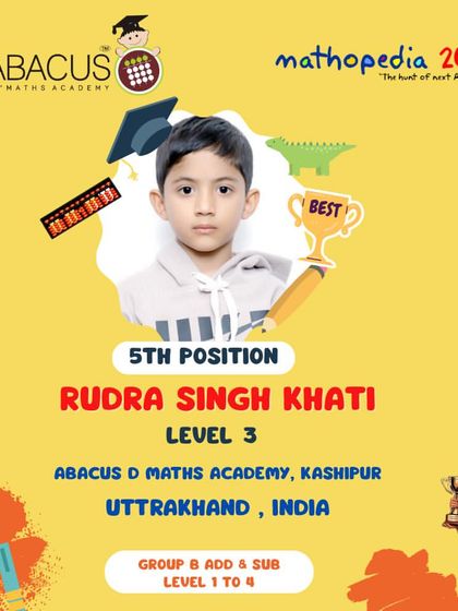 Abacus D Maths Academy - Educational Franchise & Teacher Training Mathopedia: Our Annual Competitions photo 118