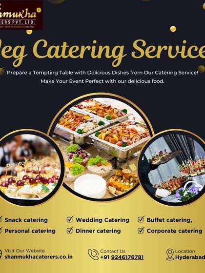 Shanmukha Caterers - Pure Vegetarian Event Catering Our Promise: 47 Years of Trust & Quality photo 43