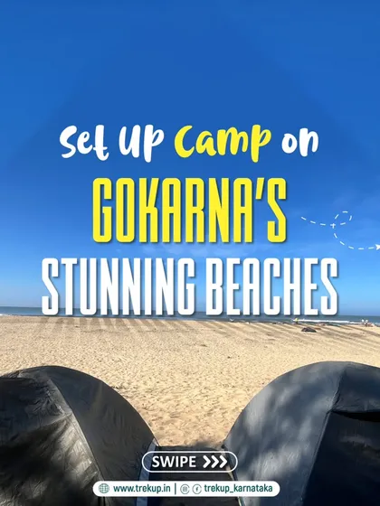 For those who prefer the coast, I set up beach camping trips at Gokarna. Fall asleep to the sound of waves and wake up to a seaside sunrise, all arranged for your group.