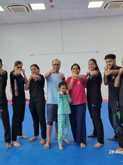 The full mixed batch posing together, representing the Kavach family.