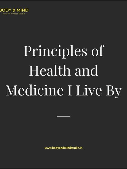 Body & Mind PhysioPilates Studio - Geriatric Fitness & Rehabilitation Our Physio-Pilates Philosophy photo 9