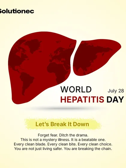On World Hepatitis Day, we aim to break the chain of transmission through awareness. This is a beatable illness, and by promoting simple, clean habits, we can empower everyone to make choices that prevent its spread.