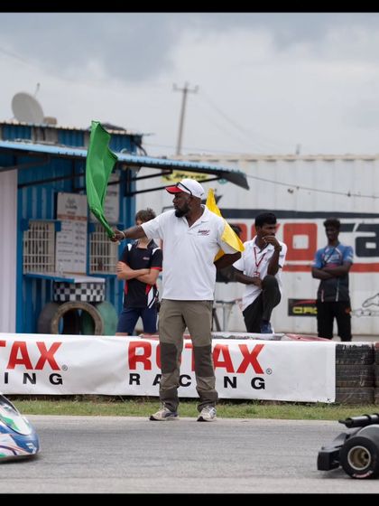 The green flag drops, signaling the start of the race. It's the moment all the preparation and hard work leads up to.