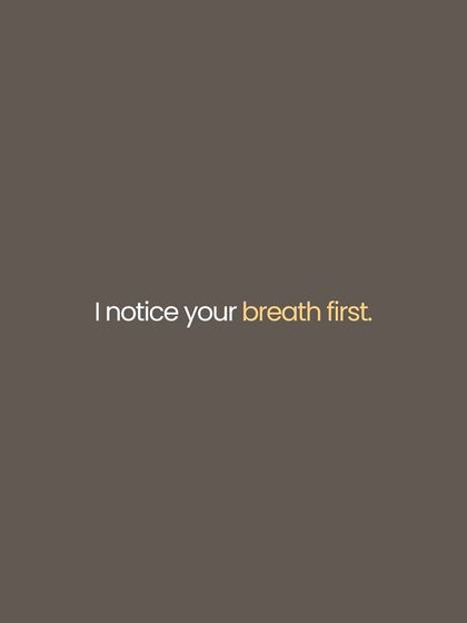 As a teacher, I do not just watch your poses. I notice your breath first. The one you hold when it gets hard, and the one you rush when you strive. I listen to what your breath is trying to say. That is where the real work begins.