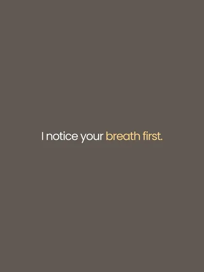 As a teacher, I do not just watch your poses. I notice your breath first. The one you hold when it gets hard, and the one you rush when you strive. I listen to what your breath is trying to say. That is where the real work begins.