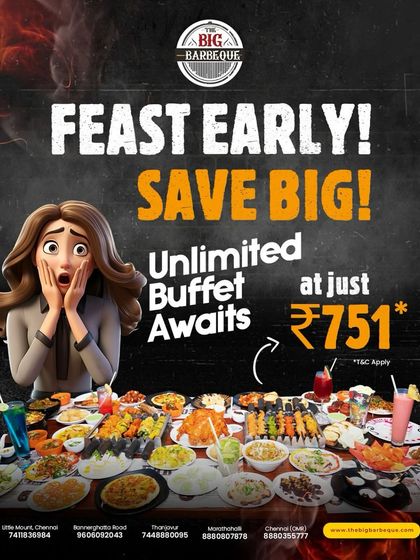 The Big Barbeque - Buffet Dining Experience Value Feasts: Our Best Deals photo 44