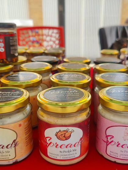 A look at our popular meat spreads: Creamy Chicken, Tandoori Chicken, and the rich Bacon Butter. These are perfect for sandwiches, wraps, or as a party dip.