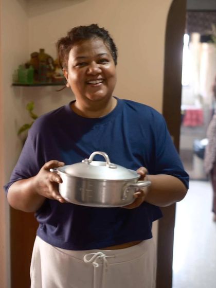 My pots and pans are my jewellery. These are the tools of my trade, and I treasure them as they help me create every delicious aroma in my kitchen.