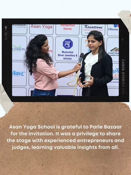 It was a privilege to share the stage with experienced entrepreneurs and judges at the Parle Bazaar event. I am grateful for the invitation and the valuable insights I learned from everyone there.