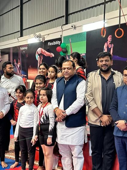 Honored to have distinguished guests at our academy competition to present medals and inspire the young athletes.