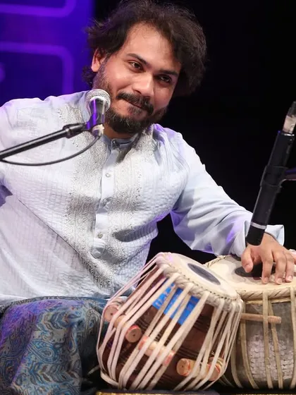 More pictures from my recent Tabla solo performance in Pune at the Swarzankar Music Festival. The city's knowledgeable audience always makes performing here a special experience.