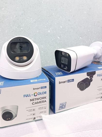 Our full-color network IP cameras are available in both dome and bullet styles to suit your needs.