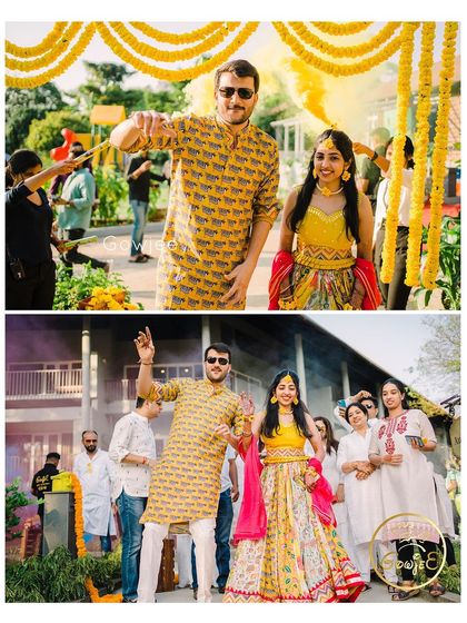Gowjee - Wedding Planning & Design Vibrant Haldi & Mehendi Ceremonies photo 24