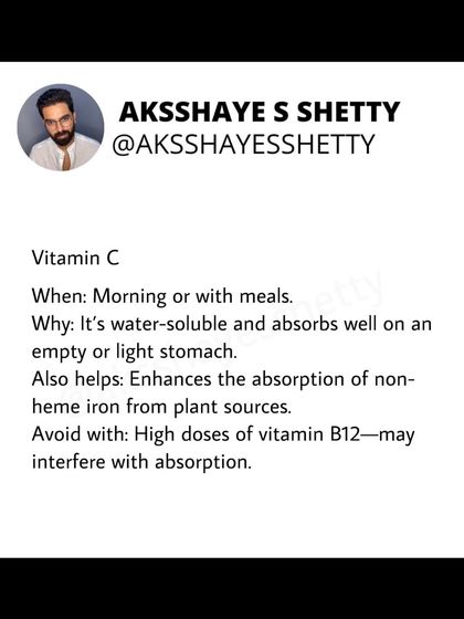 Timing matters for supplements. This guide explains the best time to take common vitamins and minerals like Omega-3, Vitamin B12, and Iron to maximize their absorption and effectiveness.