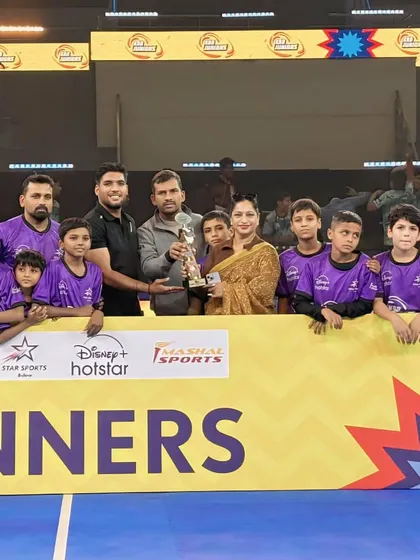 This is what we train for. Our junior team celebrating their victory at the KBD Juniors tournament, holding the championship trophy. Hard work pays off.