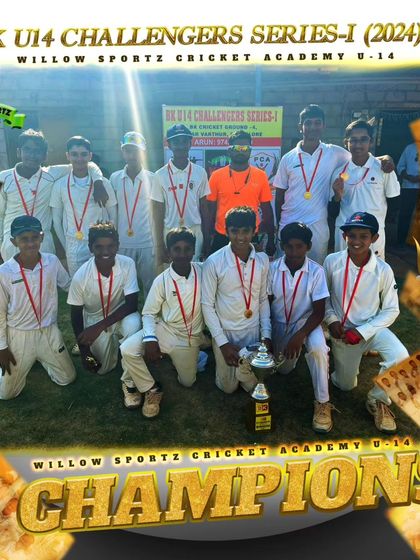 Our U-14 team as champions of the BK Challengers Series. This victory is a result of their unwavering dedication and the high-level coaching they receive.