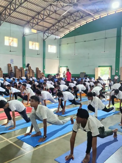 Our Goa branch conducted sessions for over 1,000 students and NCC cadets across the state to celebrate International Day of Yoga. The spirit of Yoga lit up every heart with unity and energy.
