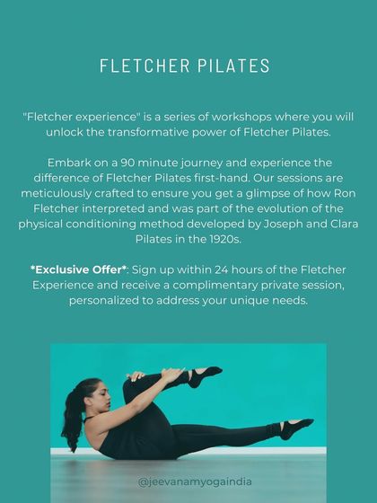 Akshata Joshi - Fletcher Pilates Classes & Workshops Workshops & Immersive Modules photo 7