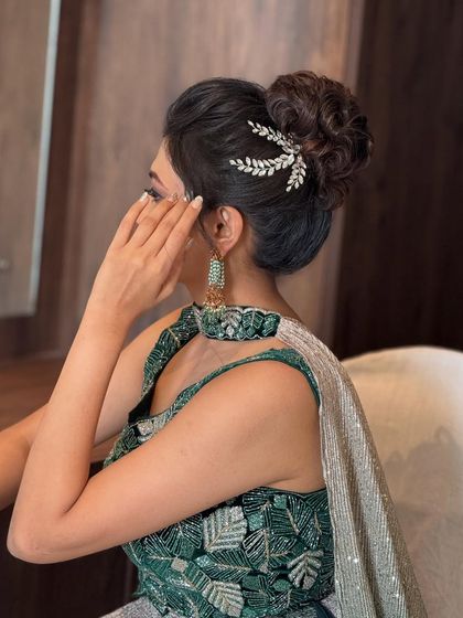 Bhavya Achar - Bridal & Occasion Styling Elegant Updos & Buns photo 10