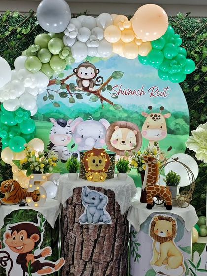 Dream Events - Kids' Birthday Party Decoration Jungle & Safari Adventures photo 36