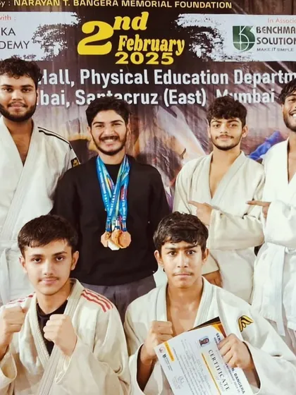 This is what hard work looks like. We are proud of our Judokas posing with their coach and their medals after a successful day at the SENSEI N.T. & M.N. BANGERA Memorial Judo Championship. Every competition is a chance to grow.