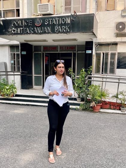 At Chittaranjan Park Police Station. Your fight is my fight, and I am here to represent you at every stage.