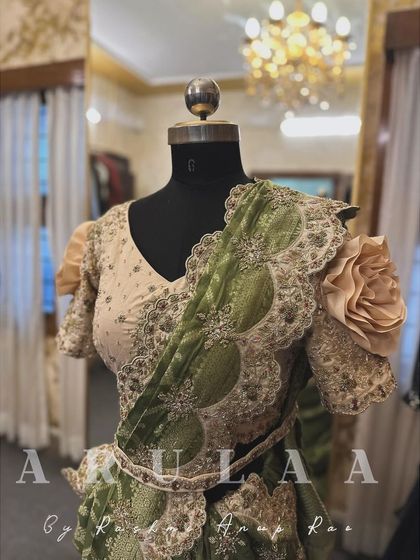Arulaa by Rashmi Anoop Rao - Custom Bridal & Occasion Wear for Women Modern Gowns & Draped Sarees photo 12