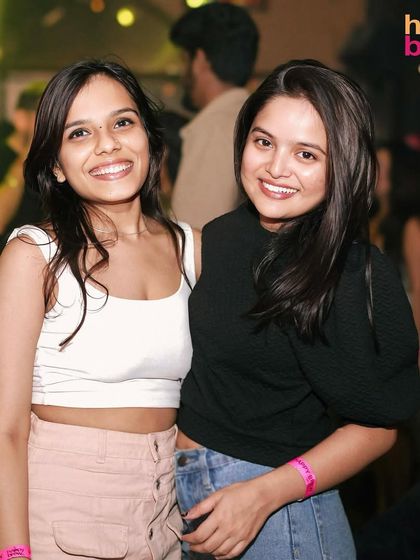 Friends enjoying a night out together. My Ladies' Nights are the perfect excuse for a mid-week catch-up and party.