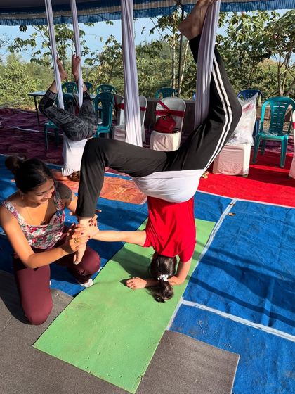 Ashrita - Group & Private Yoga Classes Aerial Yoga: Find Your Wings photo 15