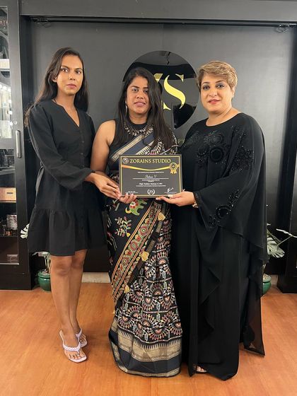 Congratulations to this graduate on completing her professional training.