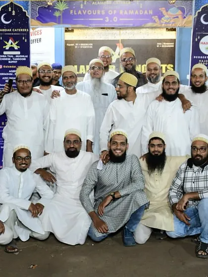 A large group of men posing for a photo. Thank you for your support.
